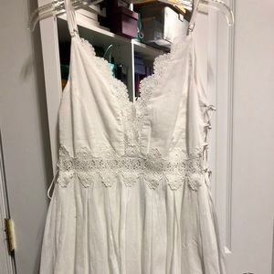 Ivy & Leo White Cutout Dress